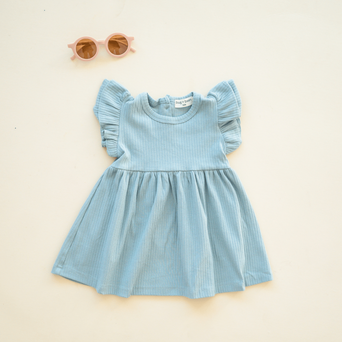 Organic Cotton Ruffle Dress