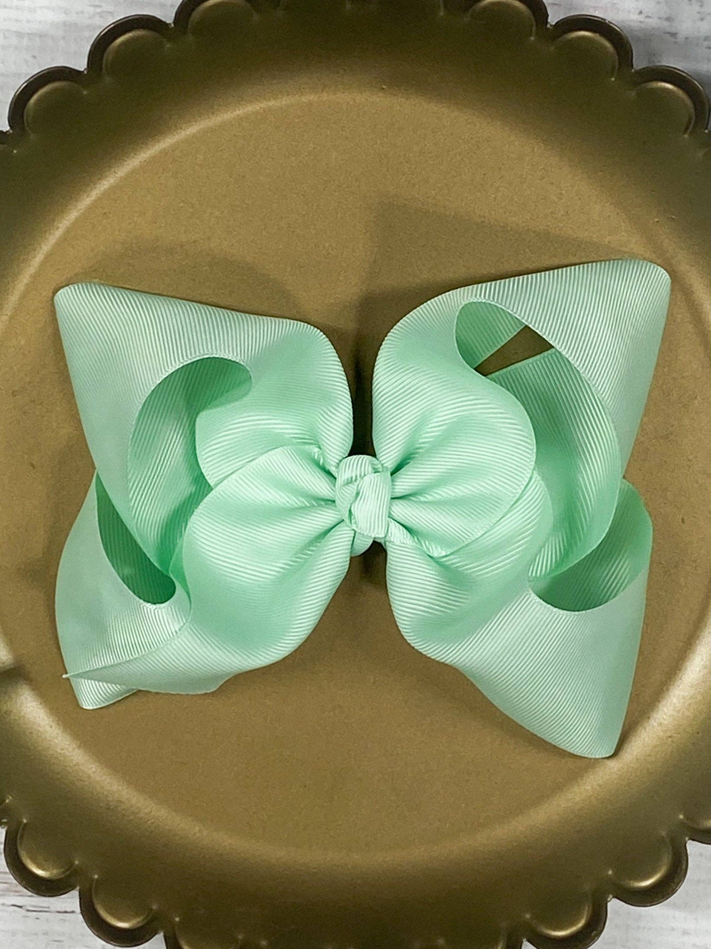 Oversize Grosgrain Hair Bow