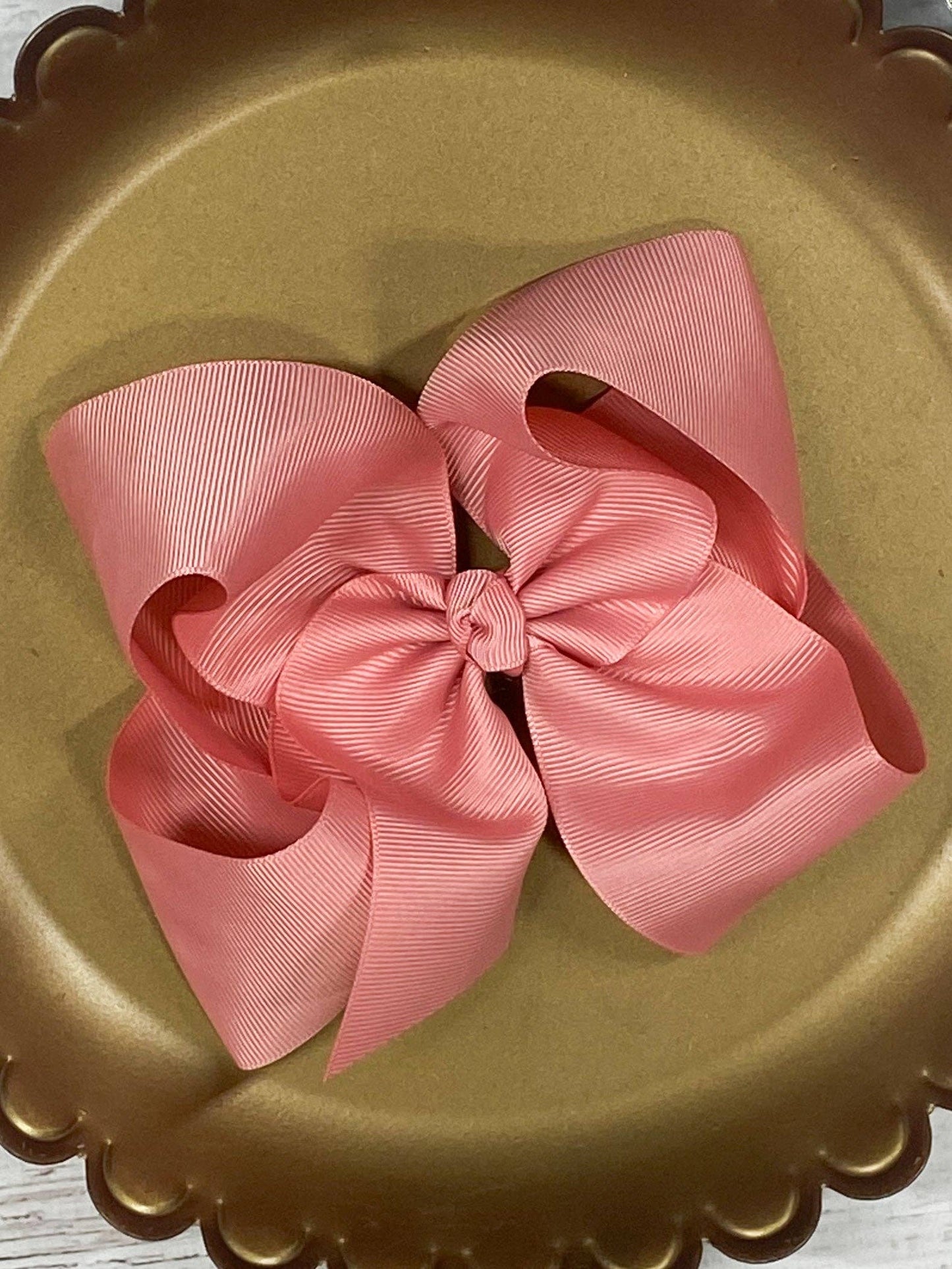 Oversize Grosgrain Hair Bow