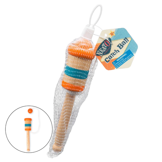 Neato! Retro Wooden Catch Ball