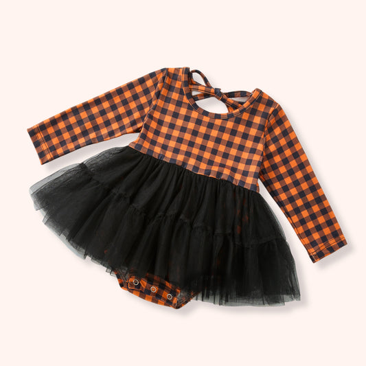 Harvest Gingham - Romper