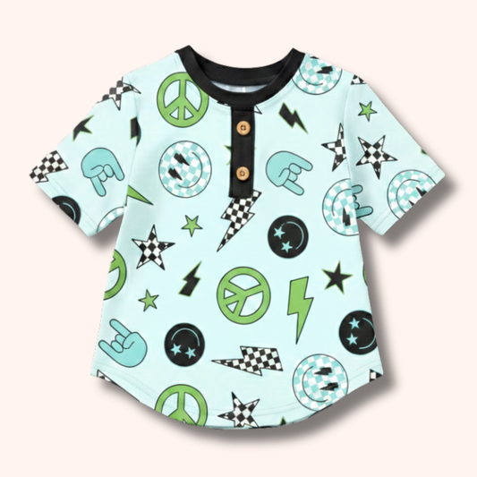 Electric Vibes - Boy Top