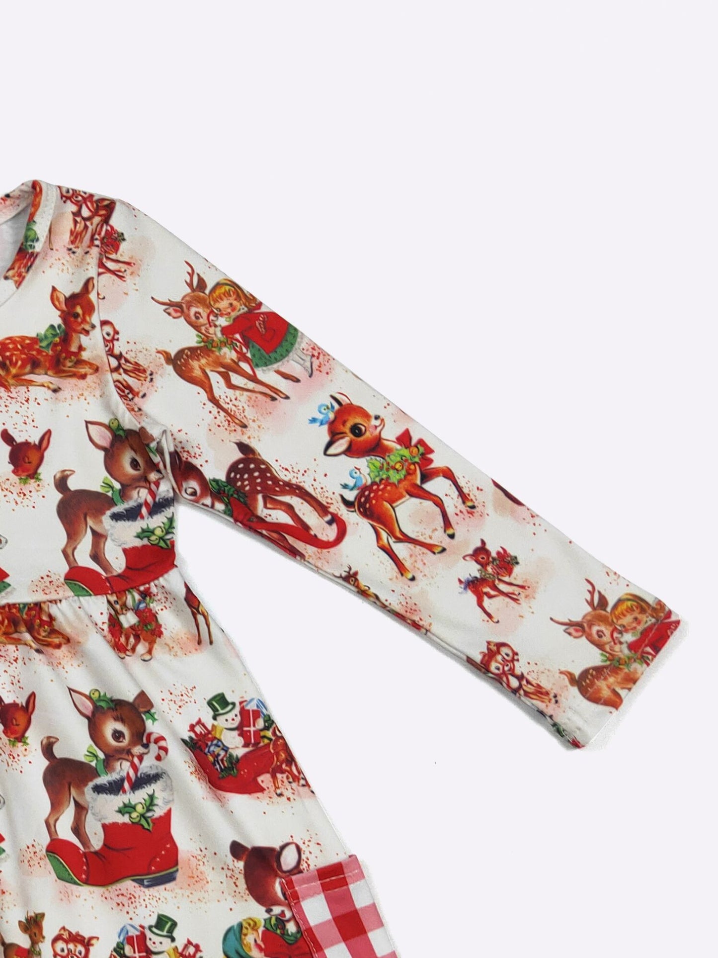 Vintage Reindeer Dress