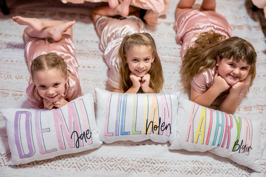 Personalized Snuggle Pillow - Outline