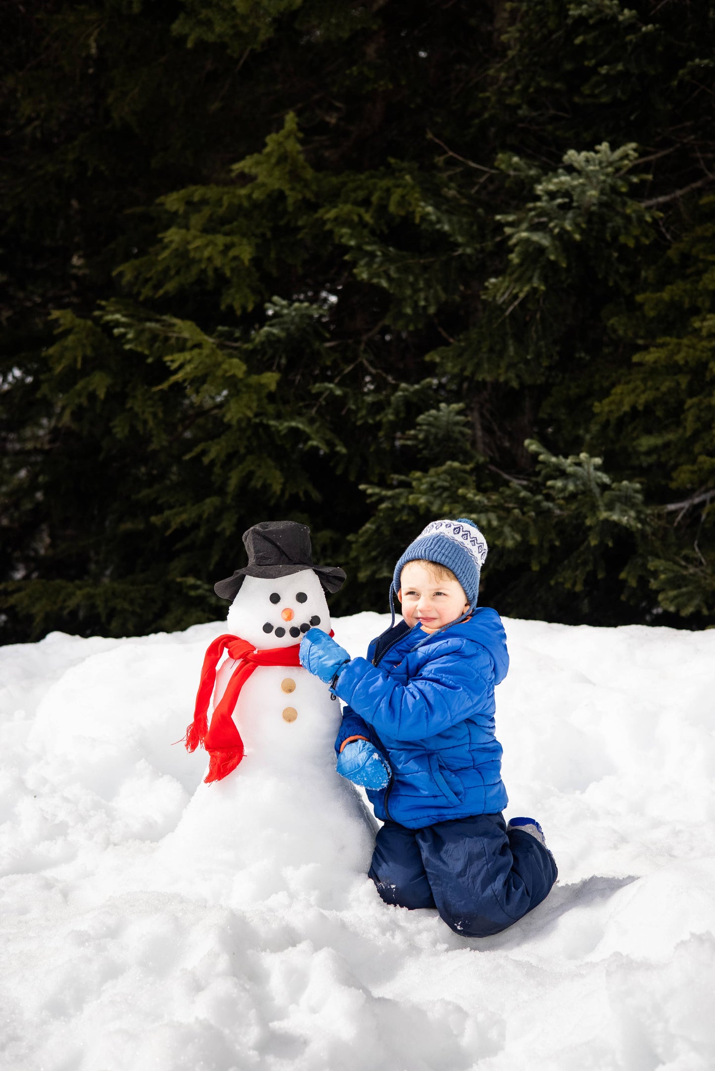 Build Your Own Snowman DIY Kit