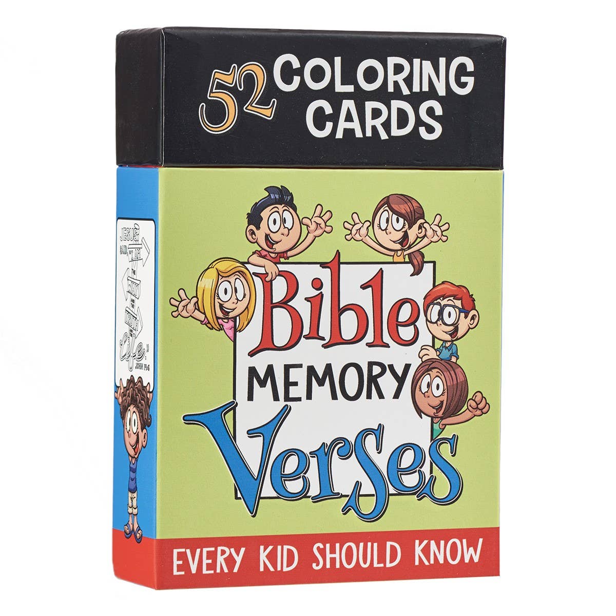 52 Verses Coloring Cards