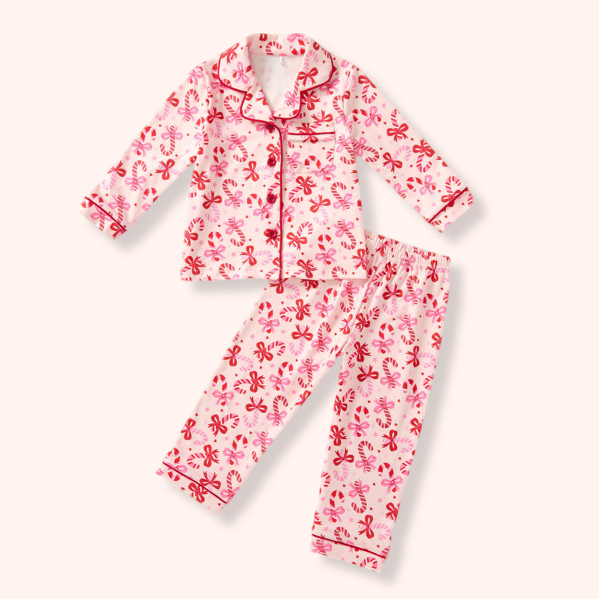 Candy Cane Cutie - Girls Loungewear