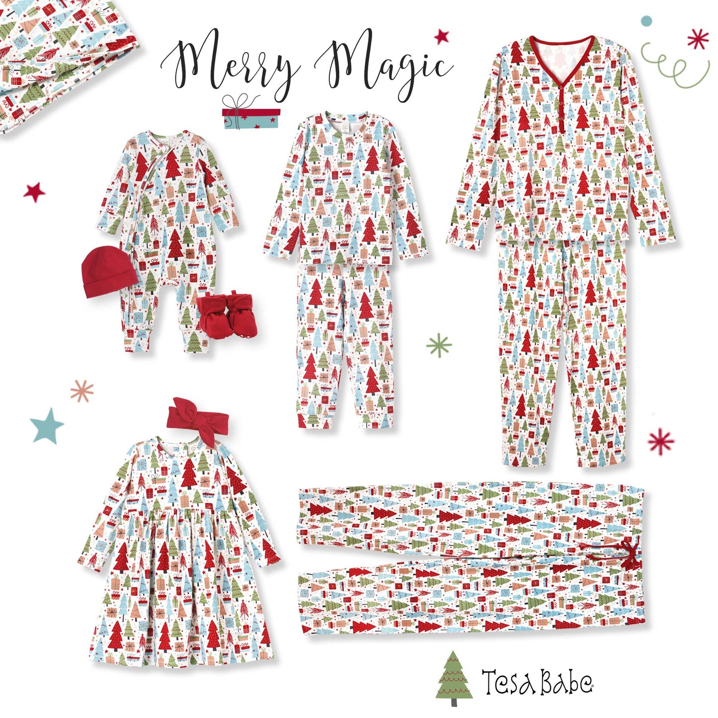 Christmas Trees Infant Romper