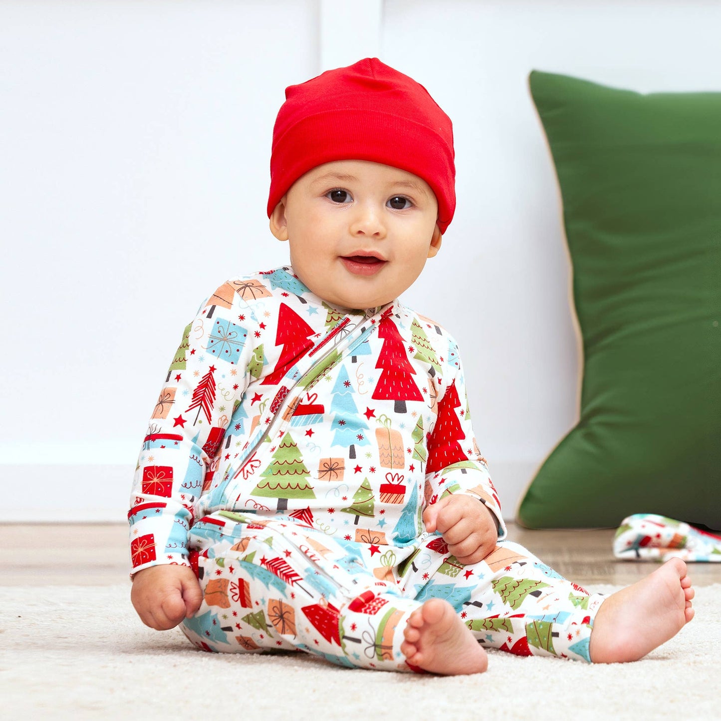 Christmas Trees Infant Romper