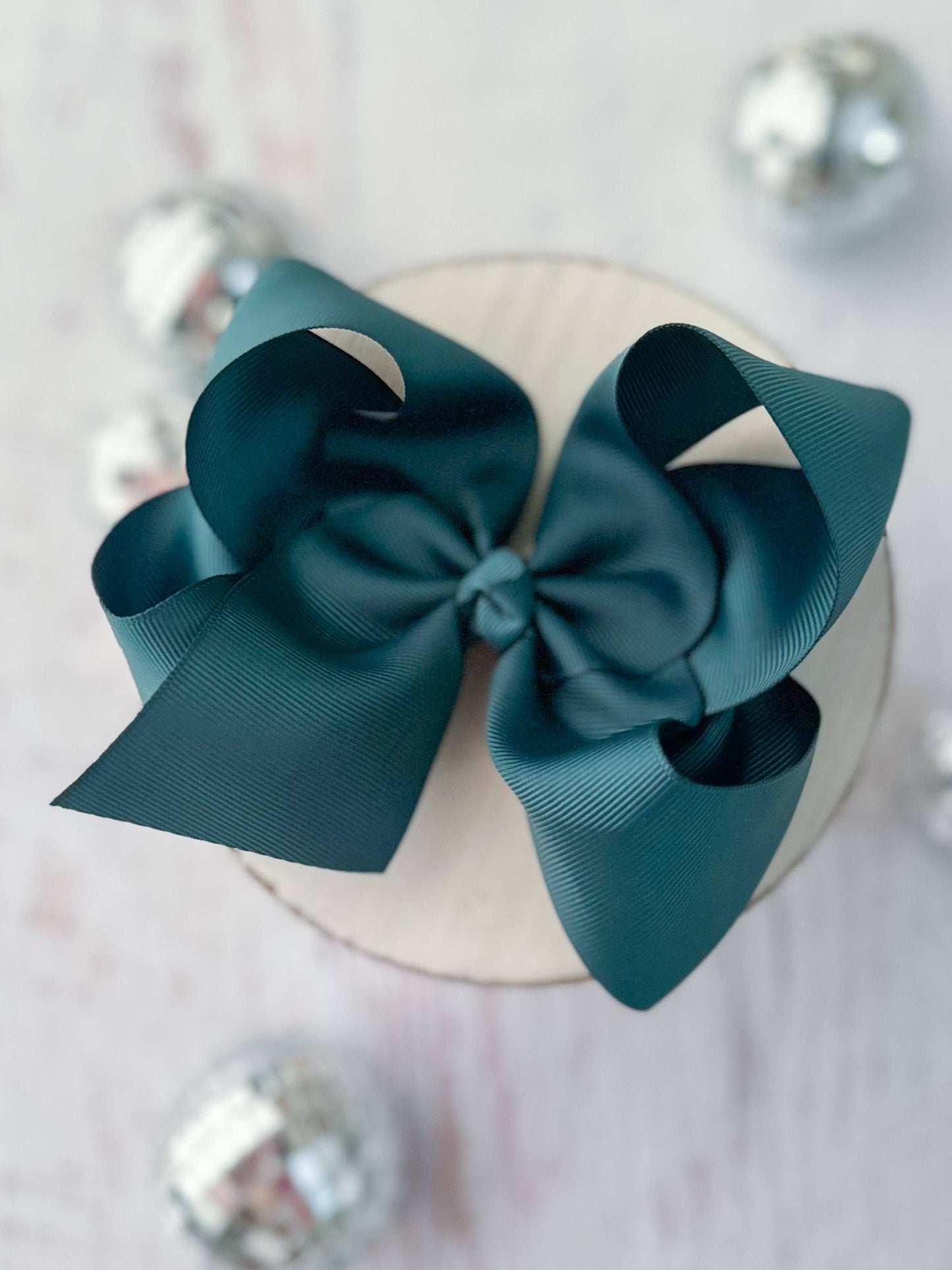 Oversize Grosgrain Hair Bow