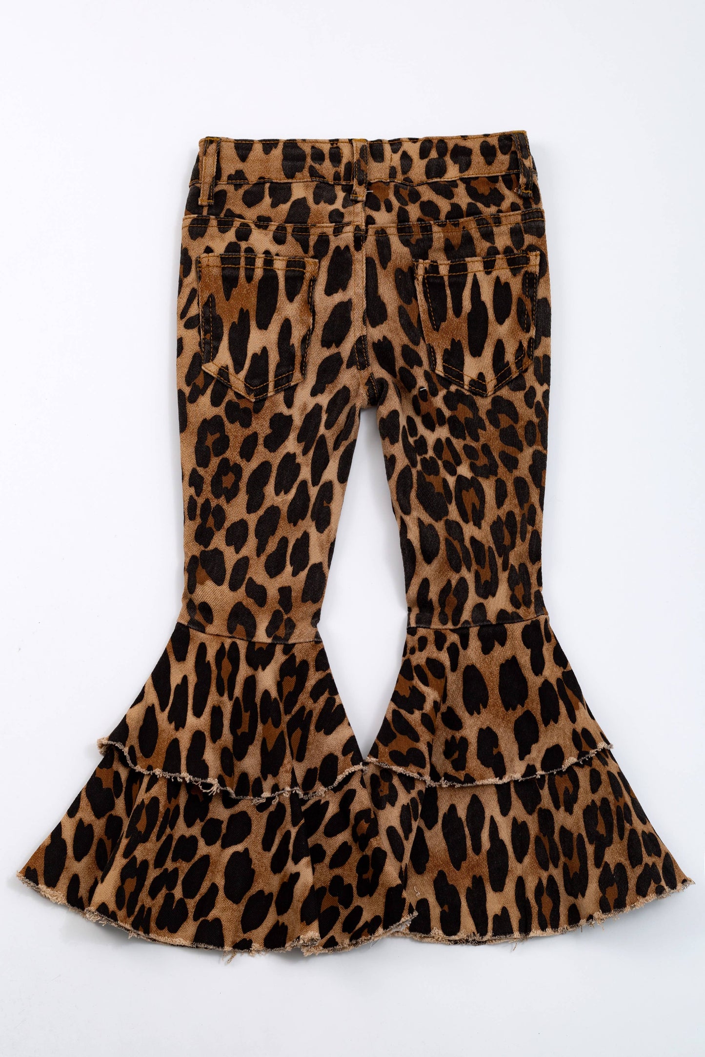 Cheetah Flare Denim