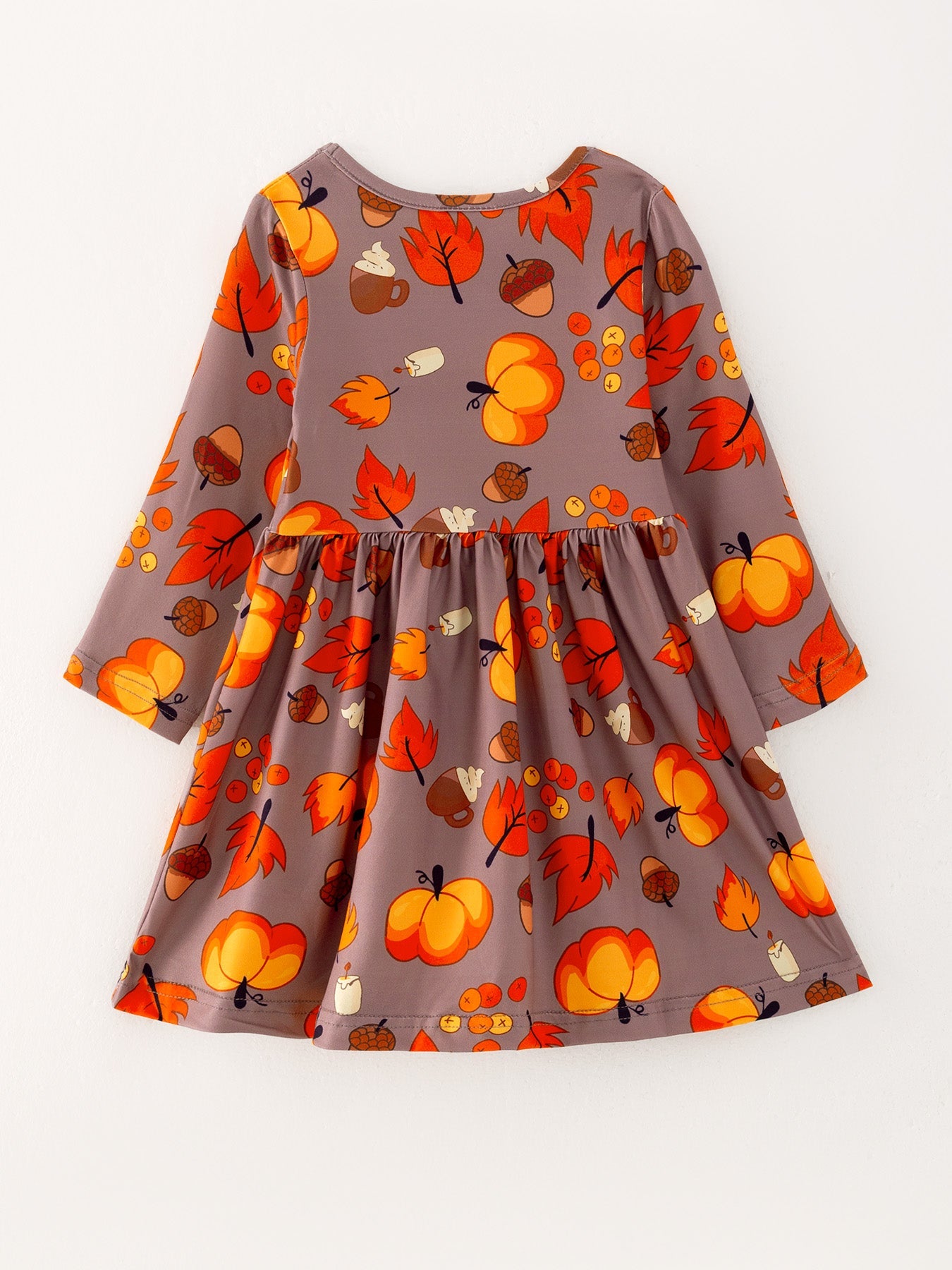Autumn Leaves Girls Dress