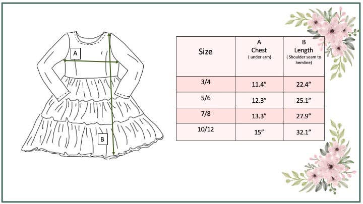 Fall Daisy Twirl Dress