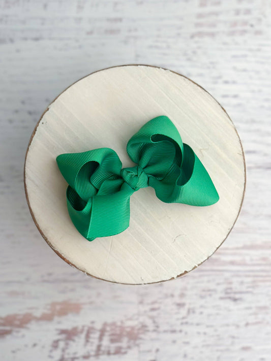 Essential Grosgrain Hair Bow - 4"