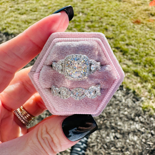 Genevieve 2 Pc Ring Set