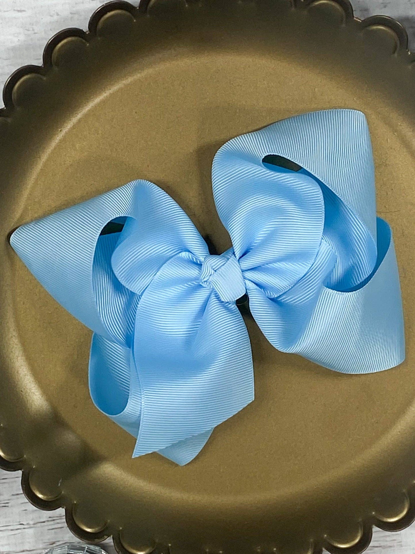 Oversize Grosgrain Hair Bow