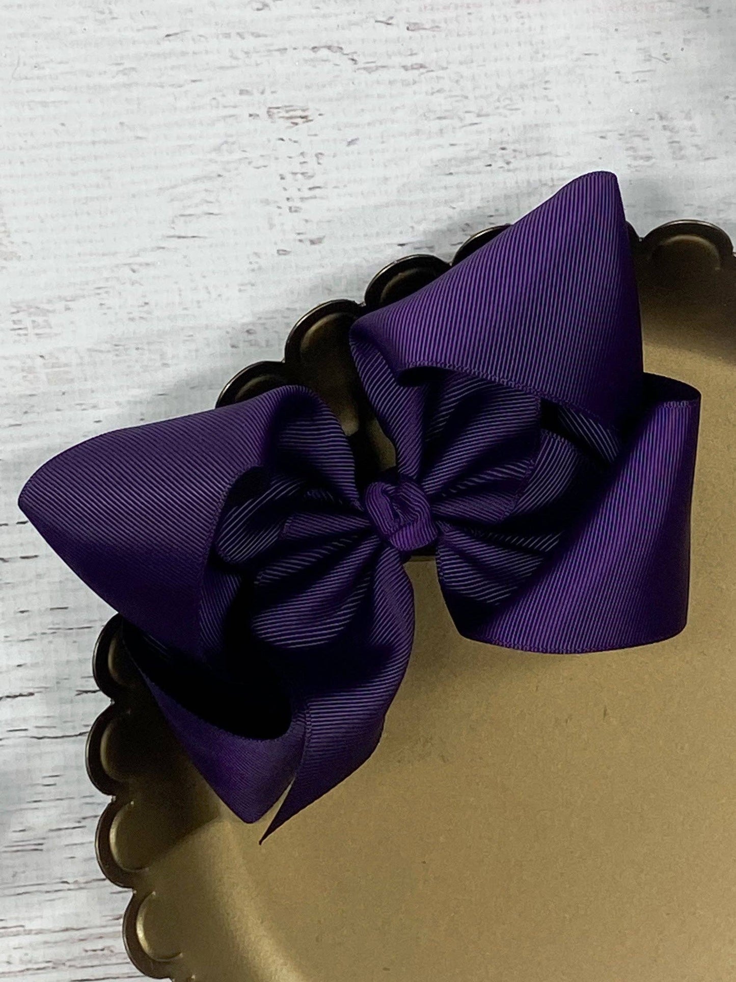 Oversize Grosgrain Hair Bow