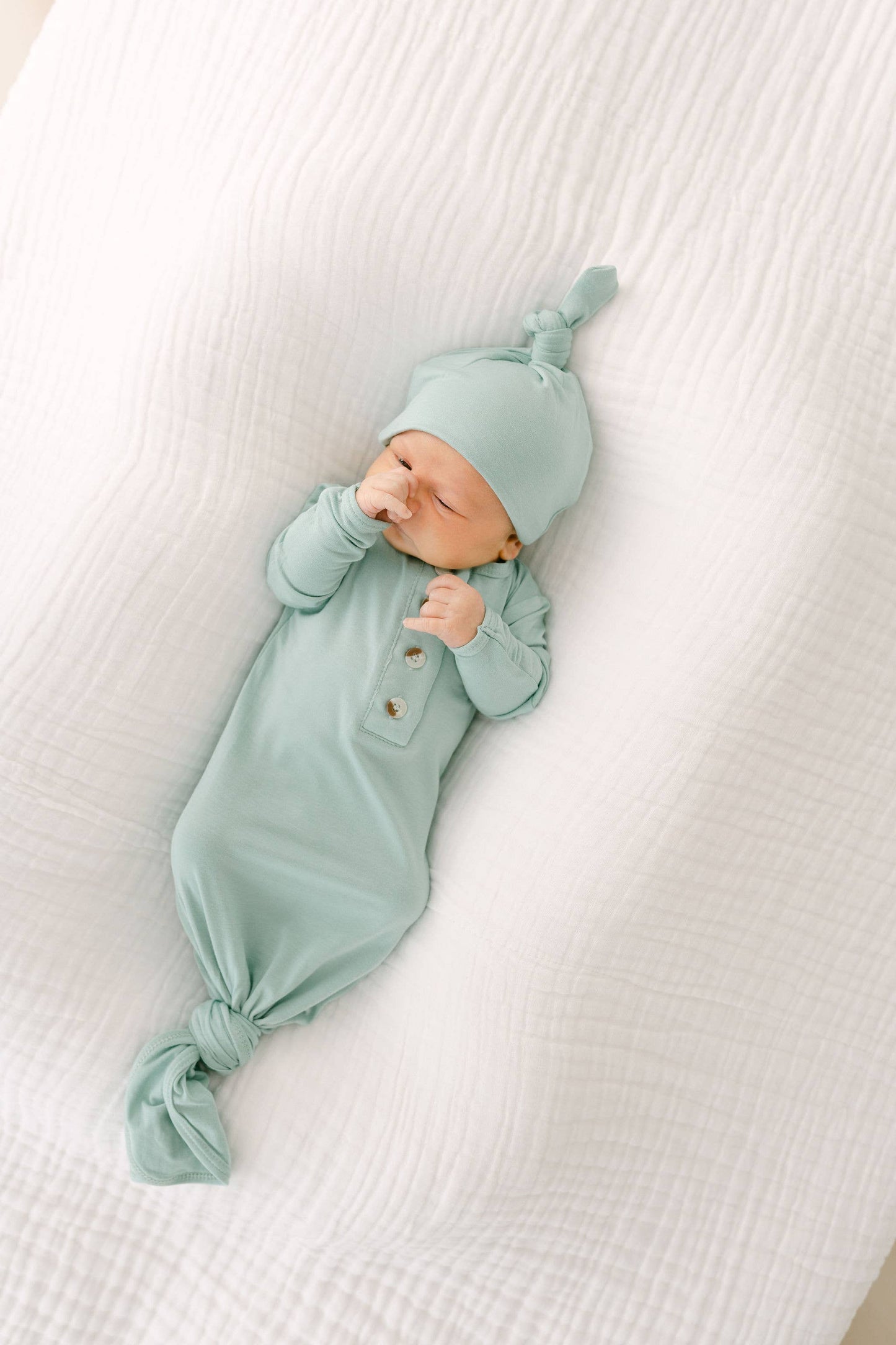 Baby Gown & Hat Set