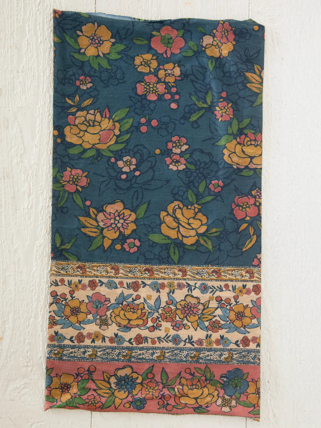 Full Boho Bandeau® Headband - Blue Riviera Floral