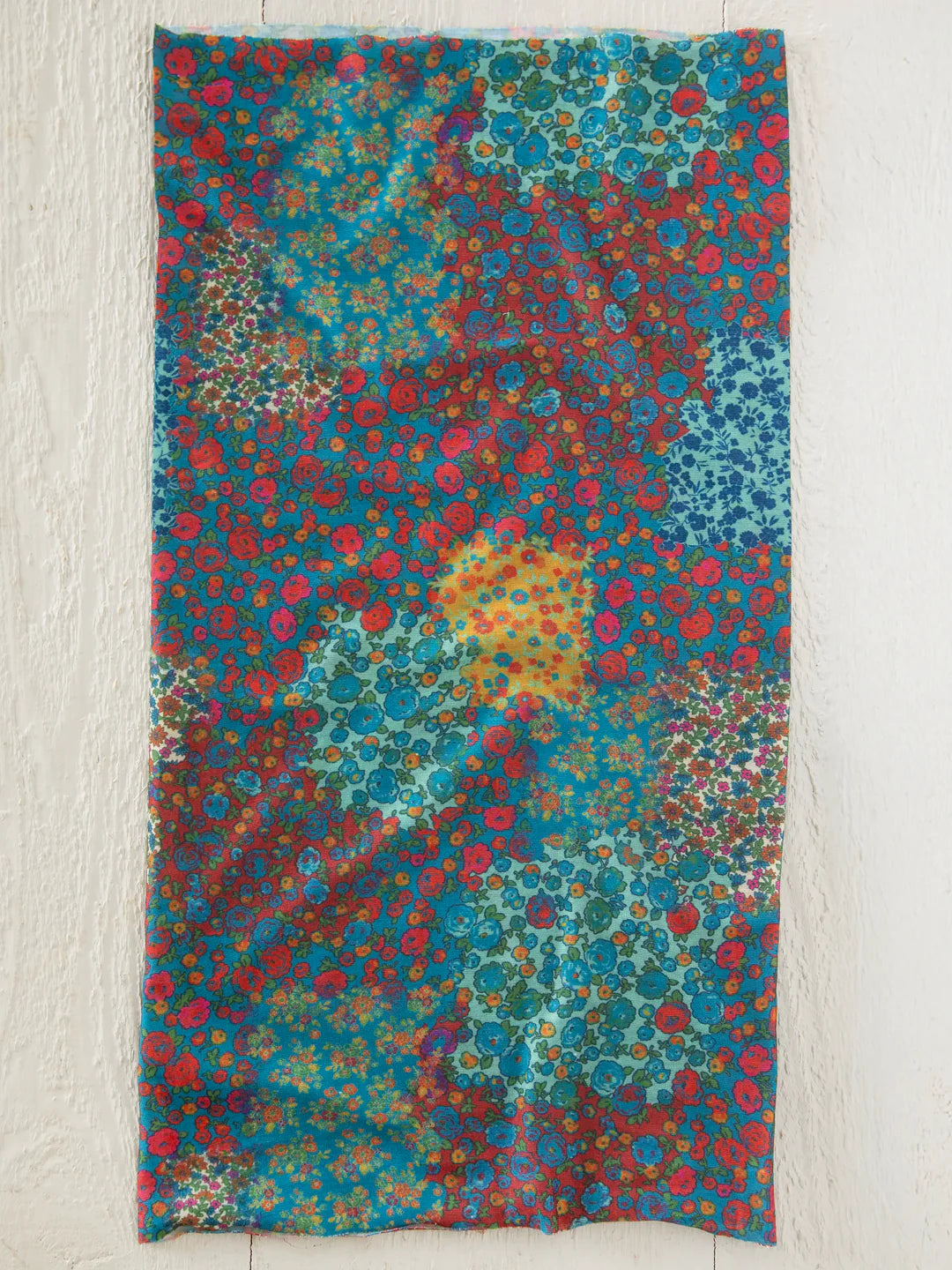 Full Boho Bandeau® Headband - Prairie Patchwork Navy