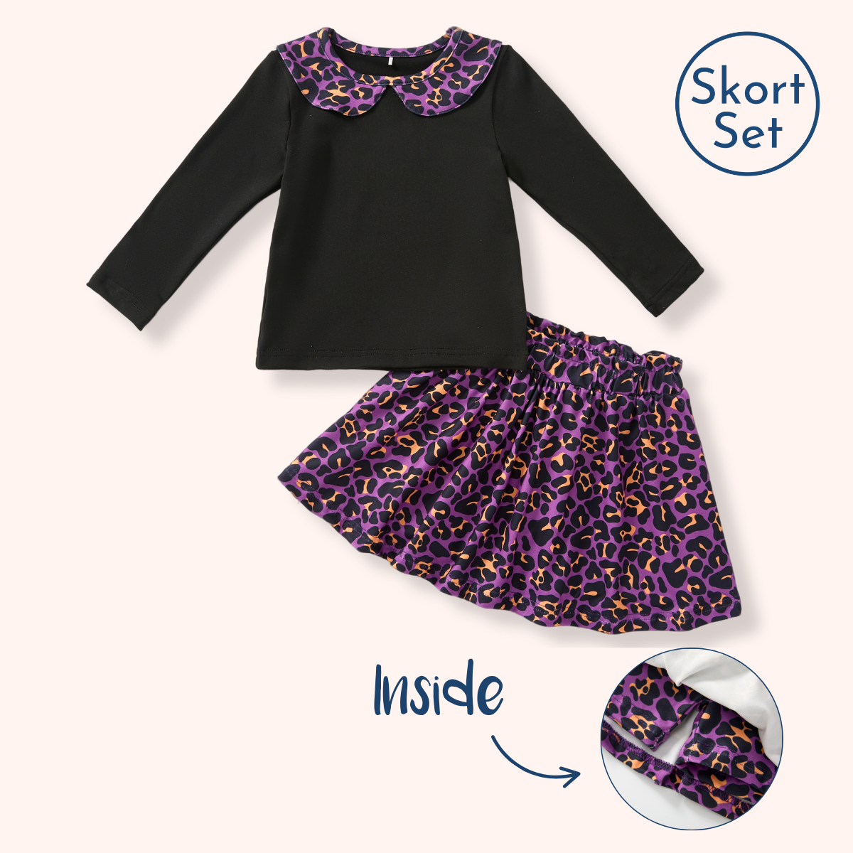 Wickedly Wild - Skort Set
