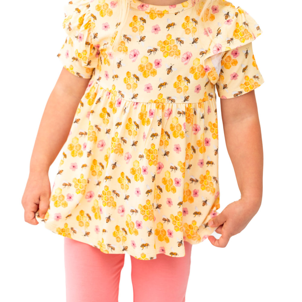 BellaGrace Bamboo Short Sleeve Tunic + Legging Set