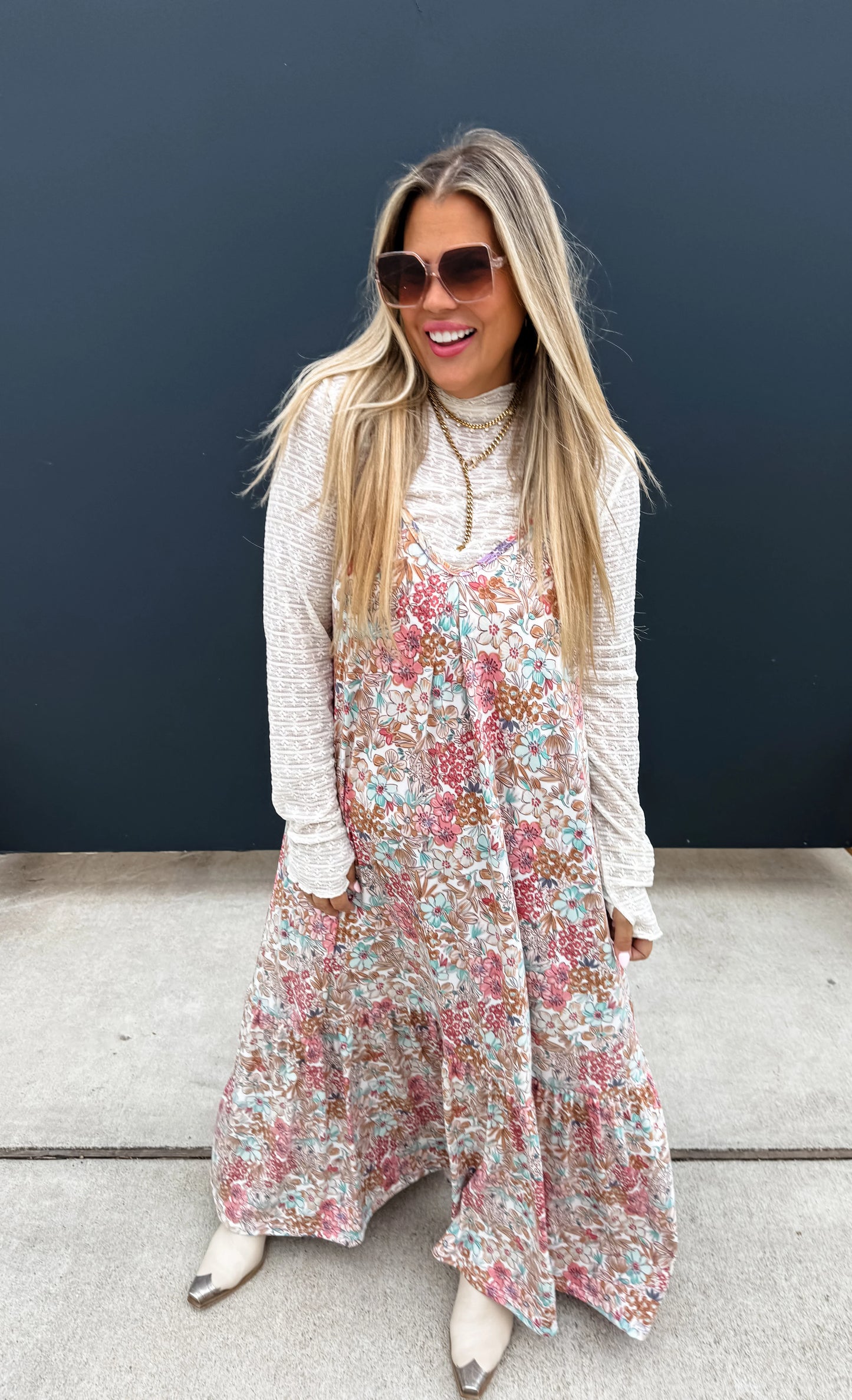 Nova Floral Dress