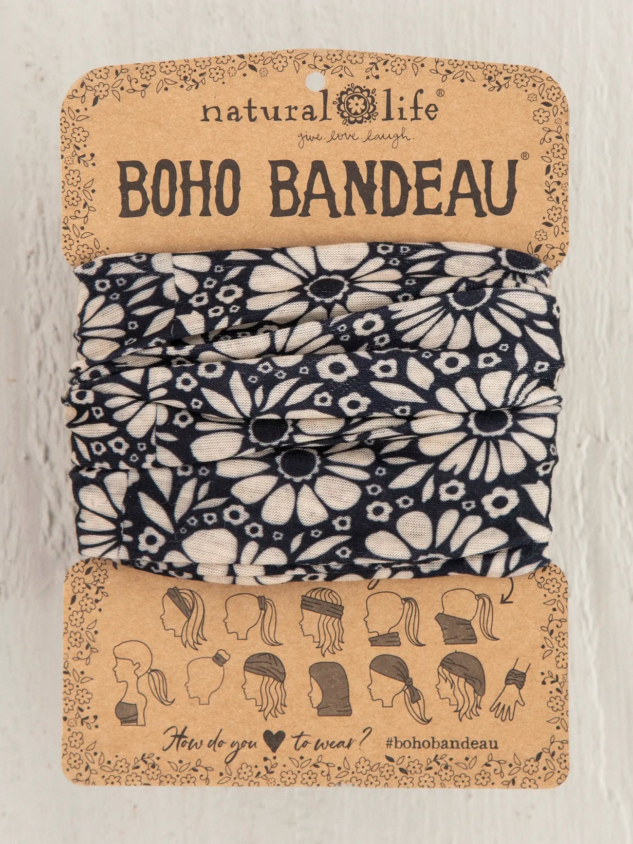 Boho Bandeau - White Daisies