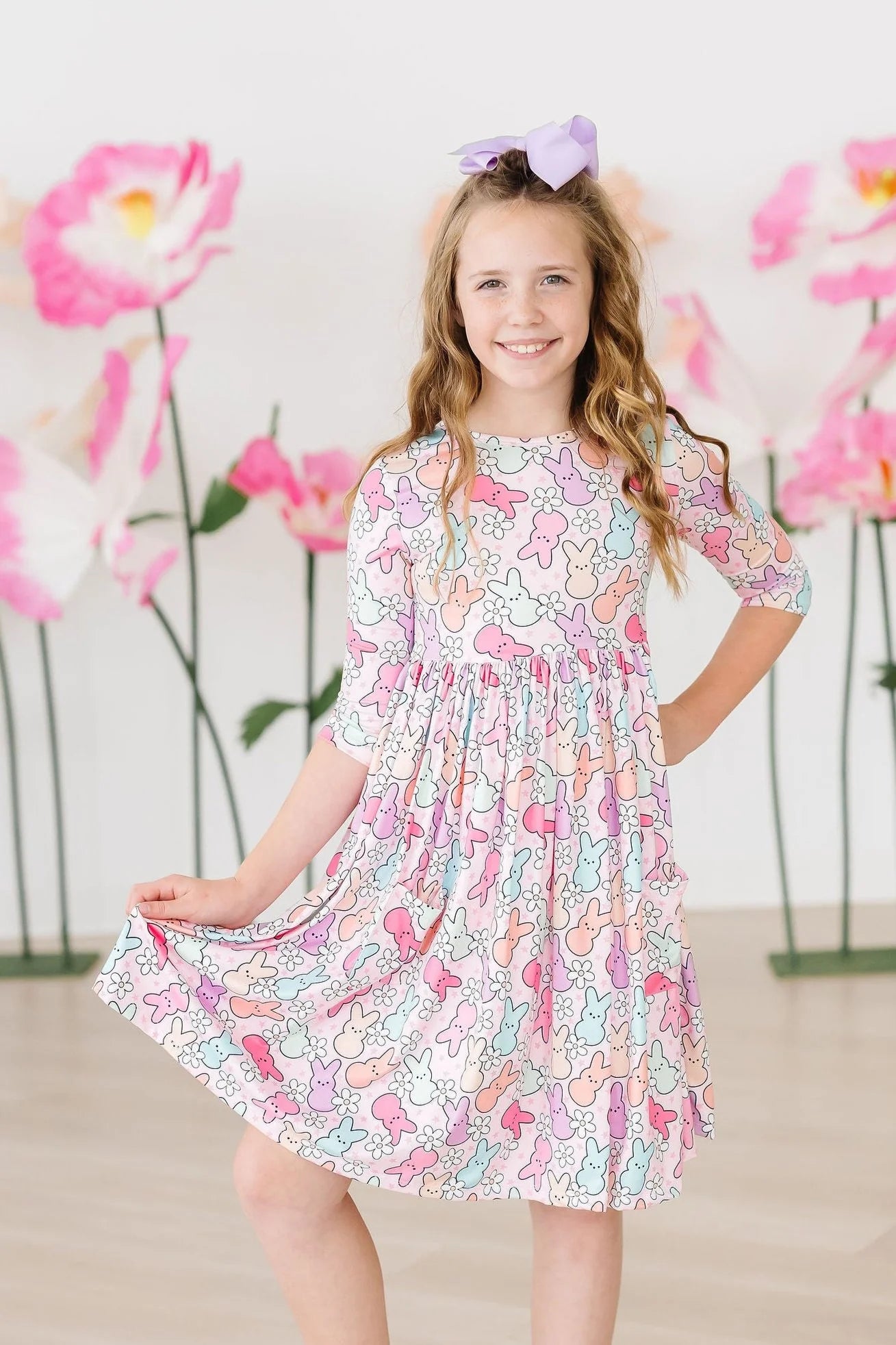 Hangin' With My Peeps Twirl Dress