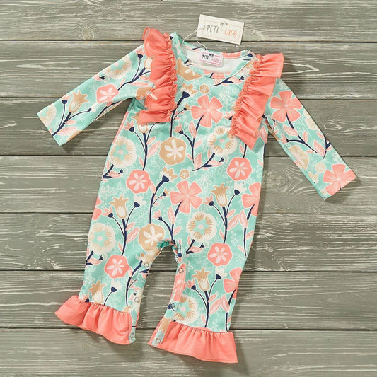 Petals In The Forest Romper