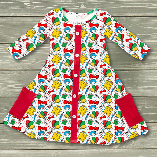 Seuss-Tastical Dress {PREORDER}