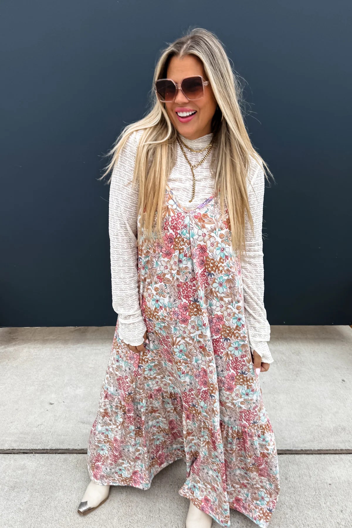 Nova Floral Dress