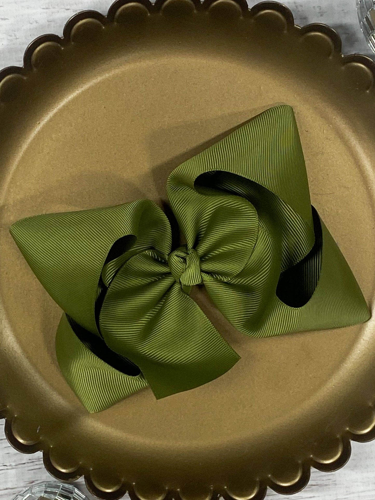 Oversize Grosgrain Hair Bow