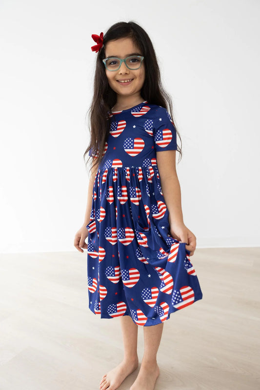 I Heart The USA Twirl Dress