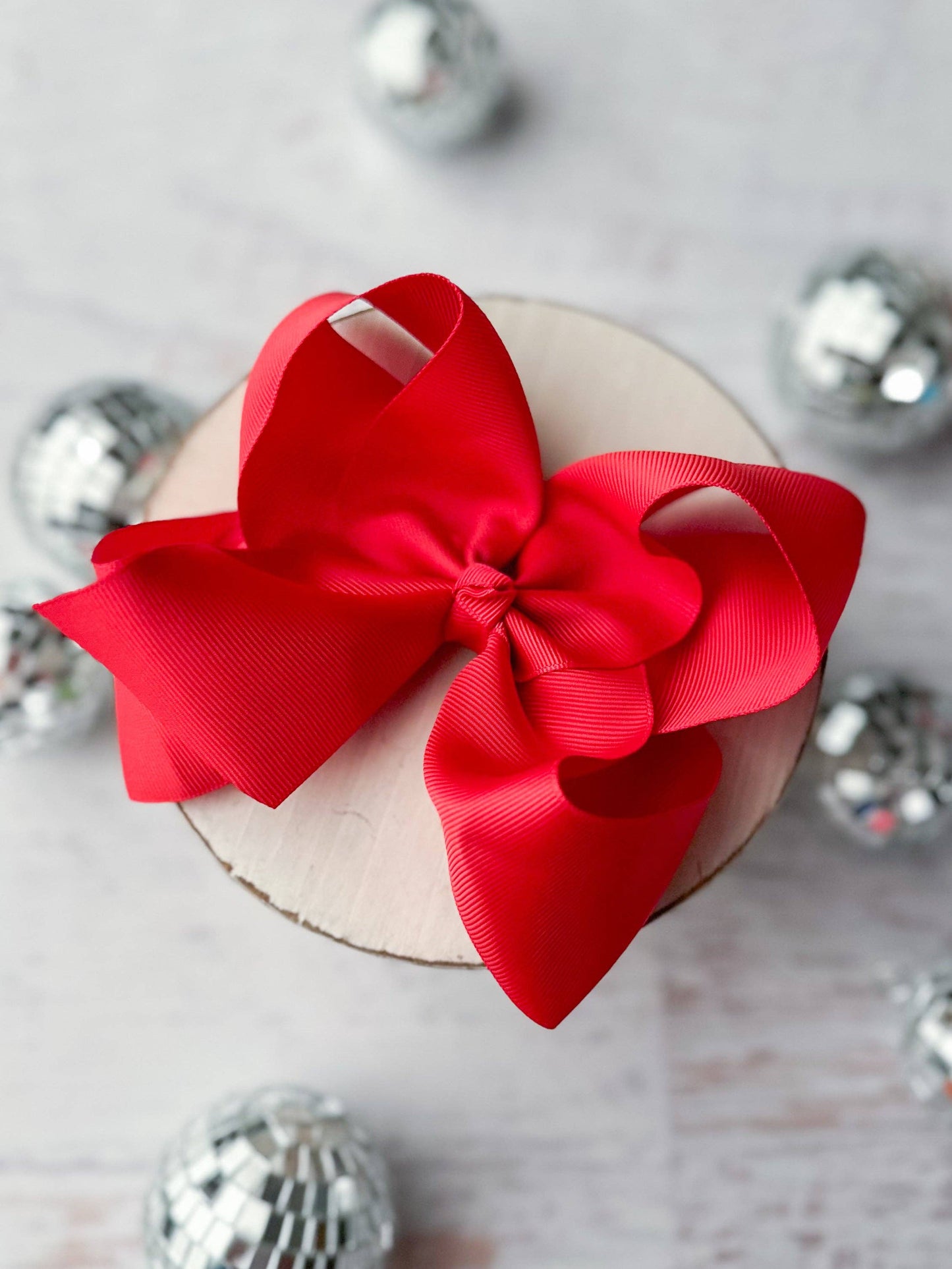 Oversize Grosgrain Hair Bow