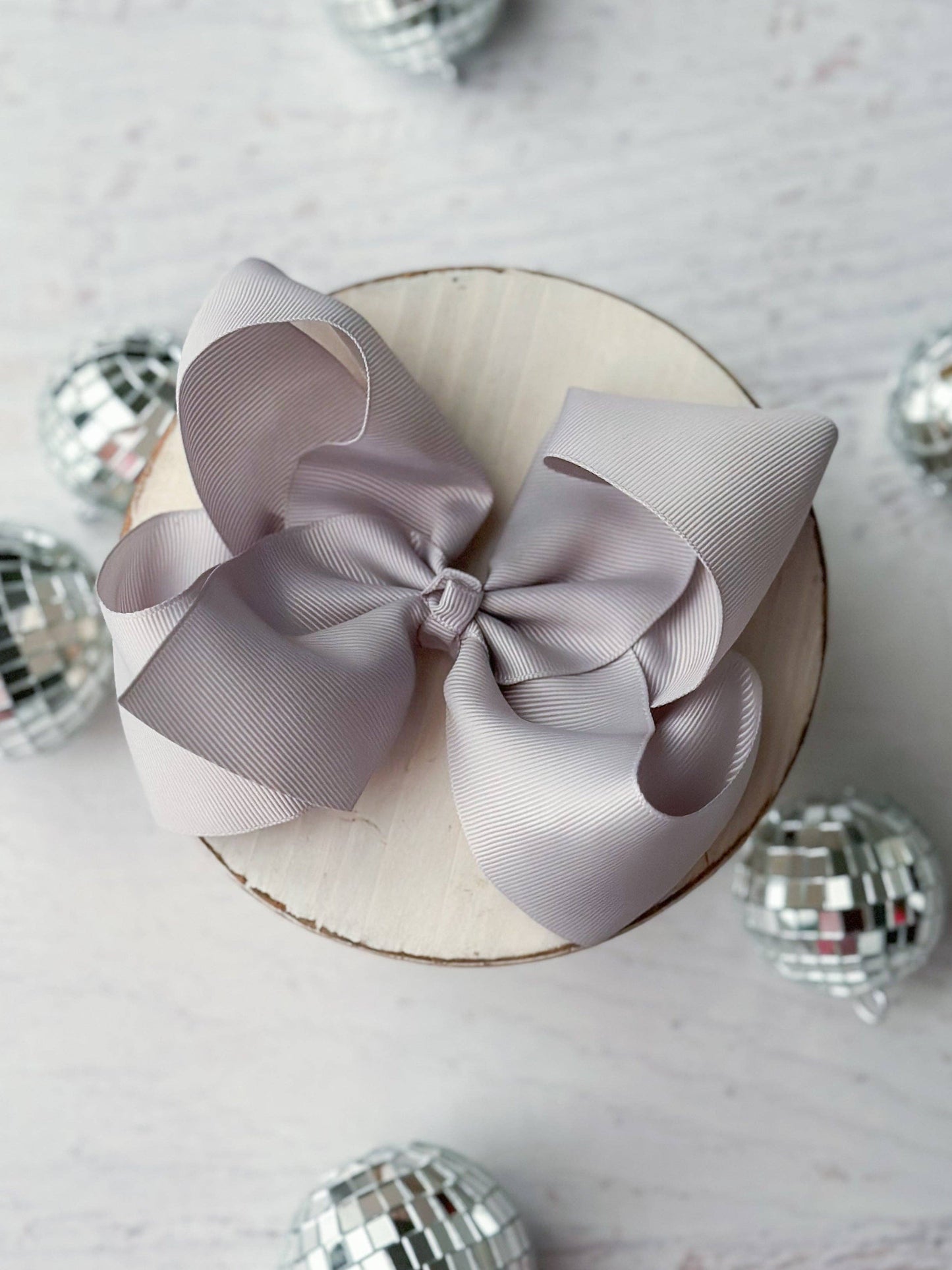 Oversize Grosgrain Hair Bow