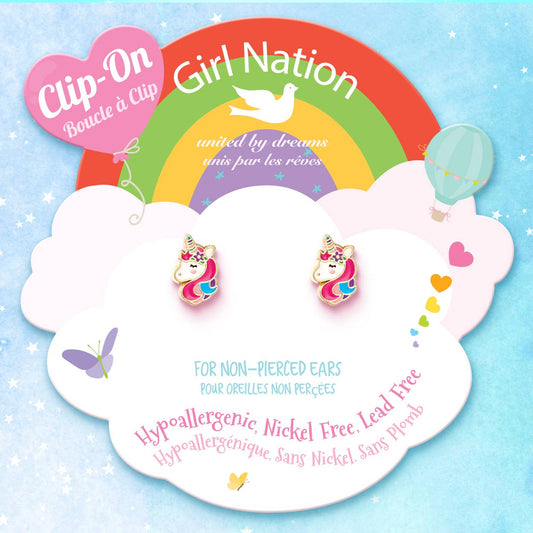Clip On Cutie Earrings | Unicorn Dreams