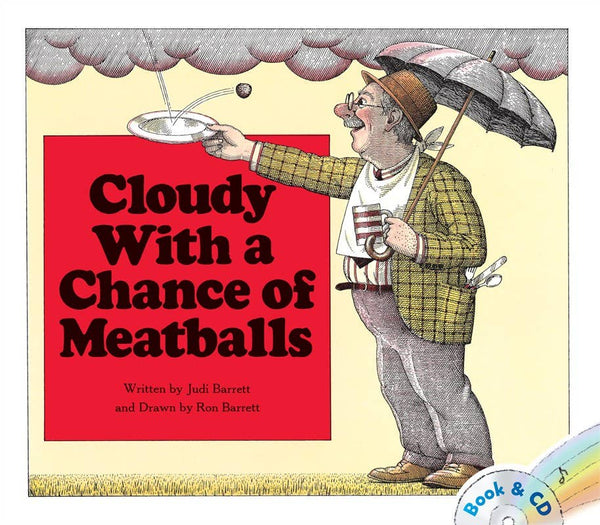 99 Cloudy With a Chance of Meatballs音声絵本 Cloudy With a Chance of Meatballs (CD included) by Judi Barrett