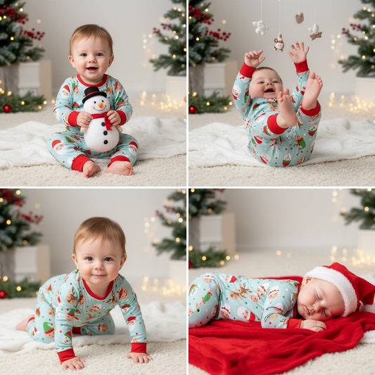 Santa & Friends Romper