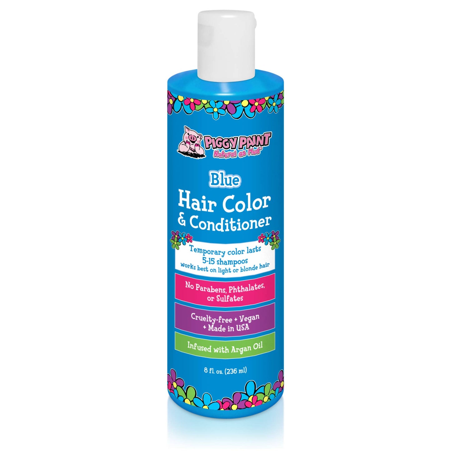 Piggy Paint - Hair Color & Conditioner - BLUE