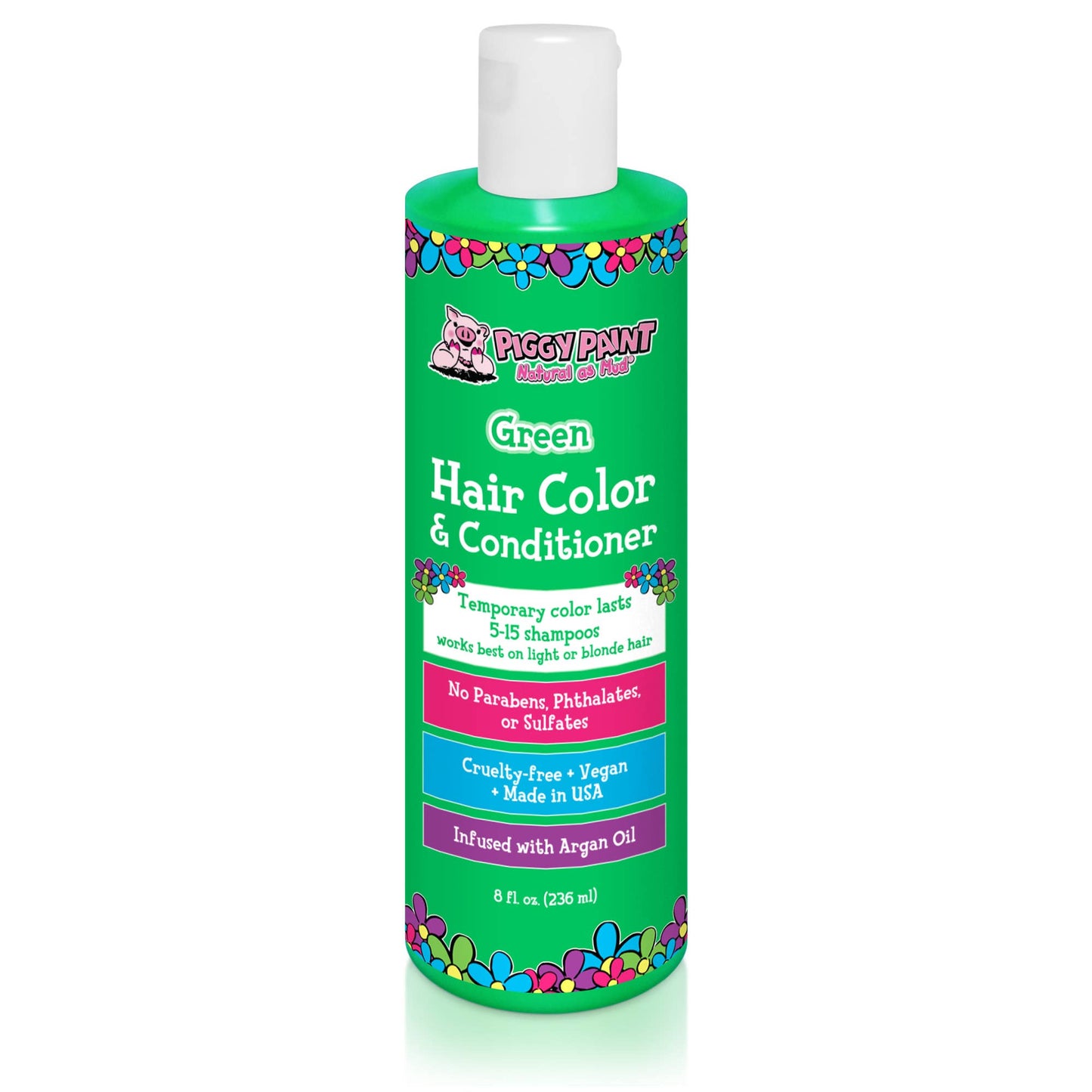 Piggy Paint - Hair Color & Conditioner - GREEN