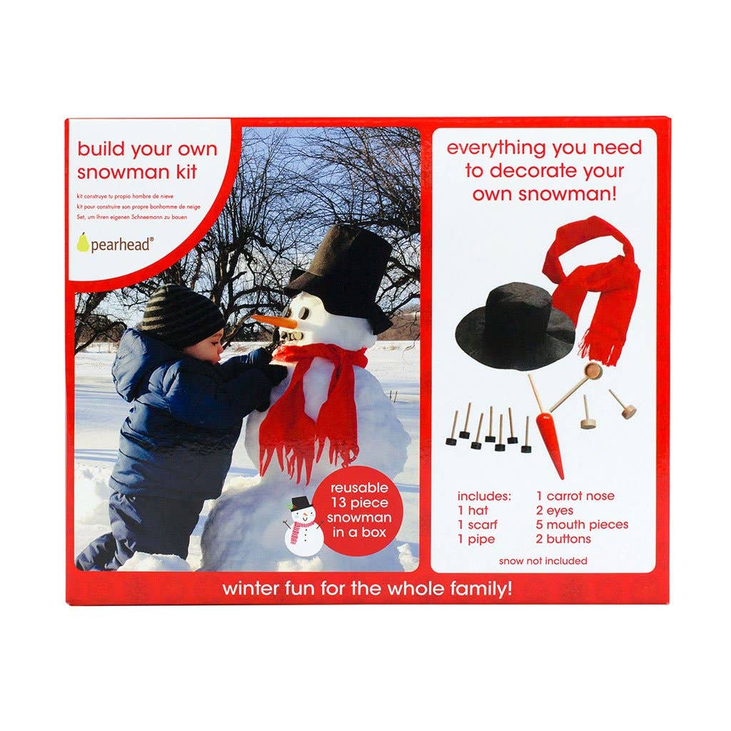 Build Your Own Snowman DIY Kit