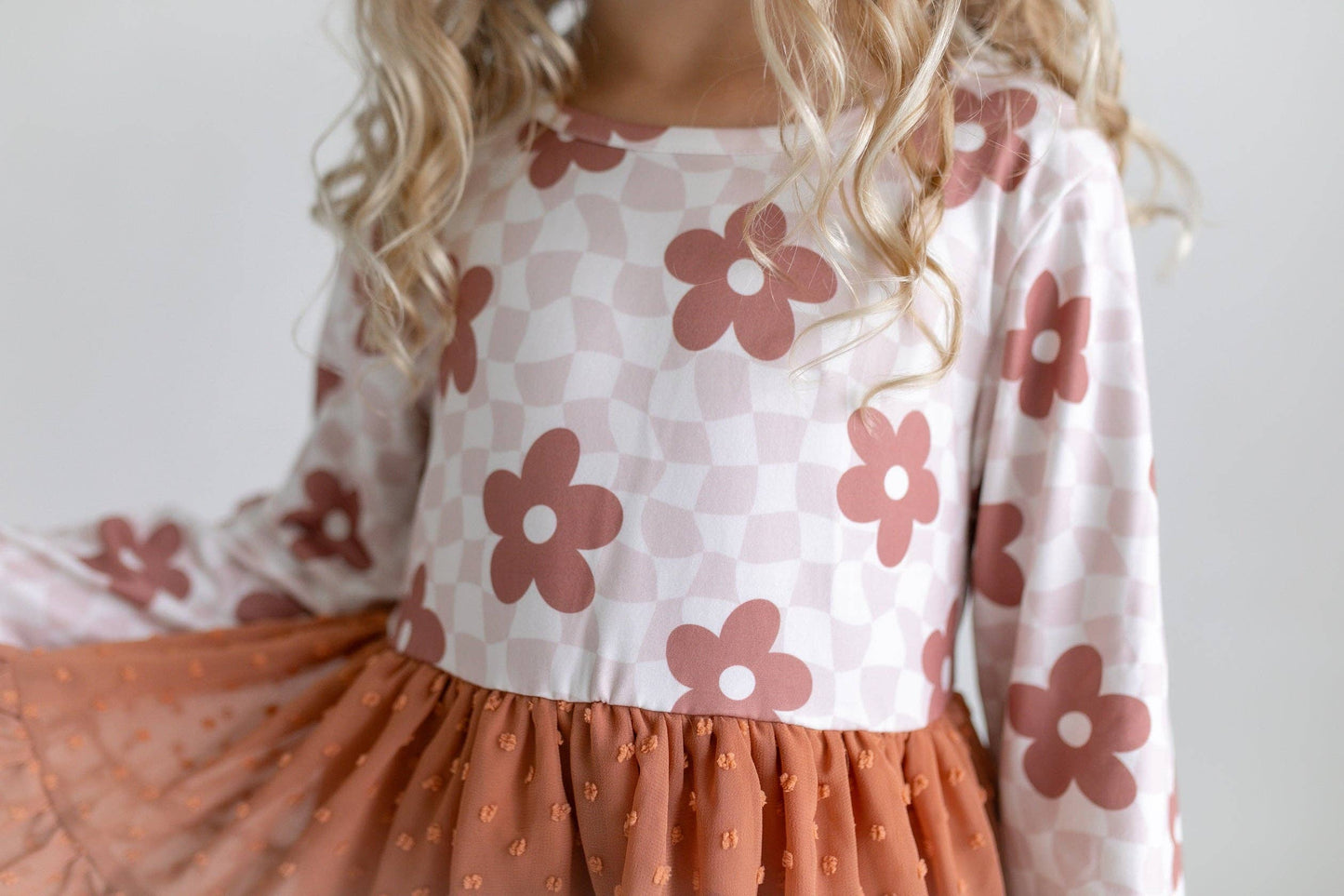 Fall Daisy Twirl Dress