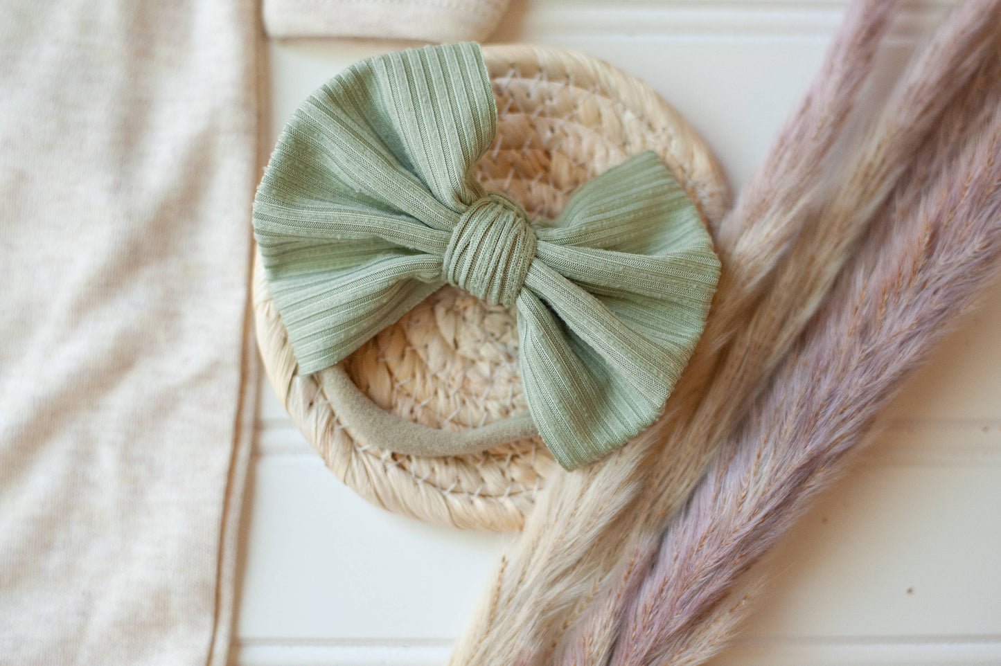 Embroidered Infant Romper | For This Child We Have Prayed