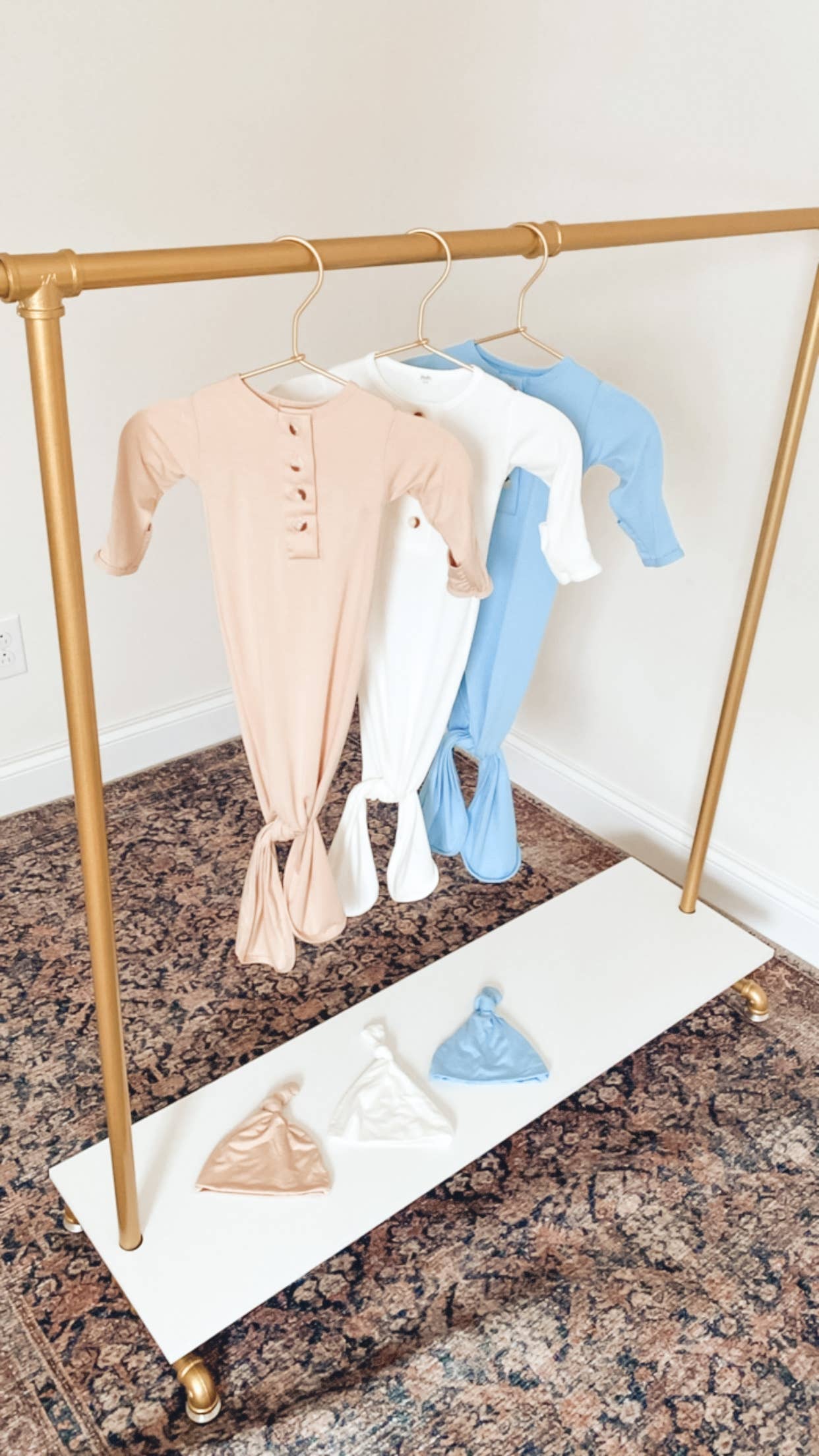 Baby Gown & Hat Set
