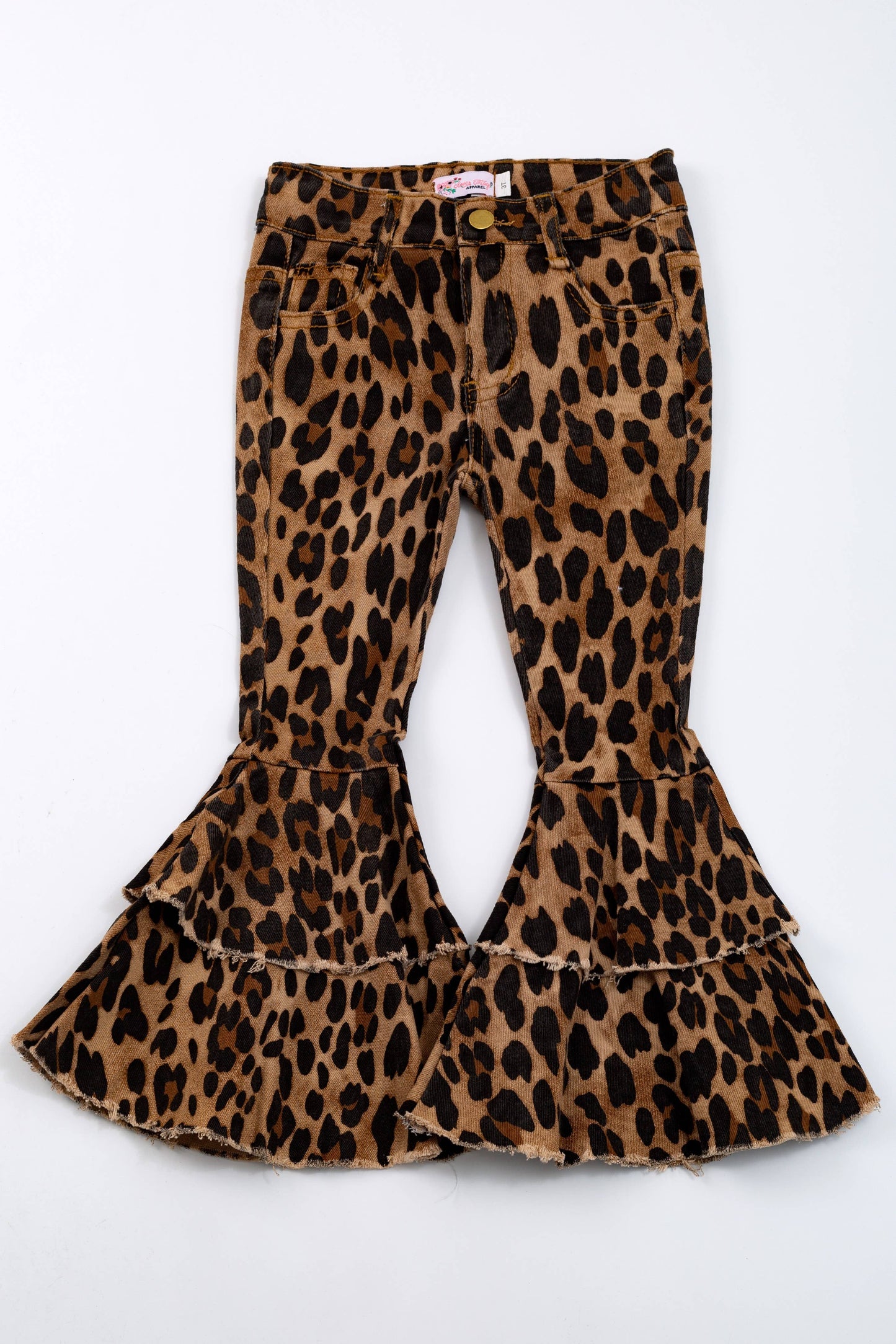 Cheetah Flare Denim