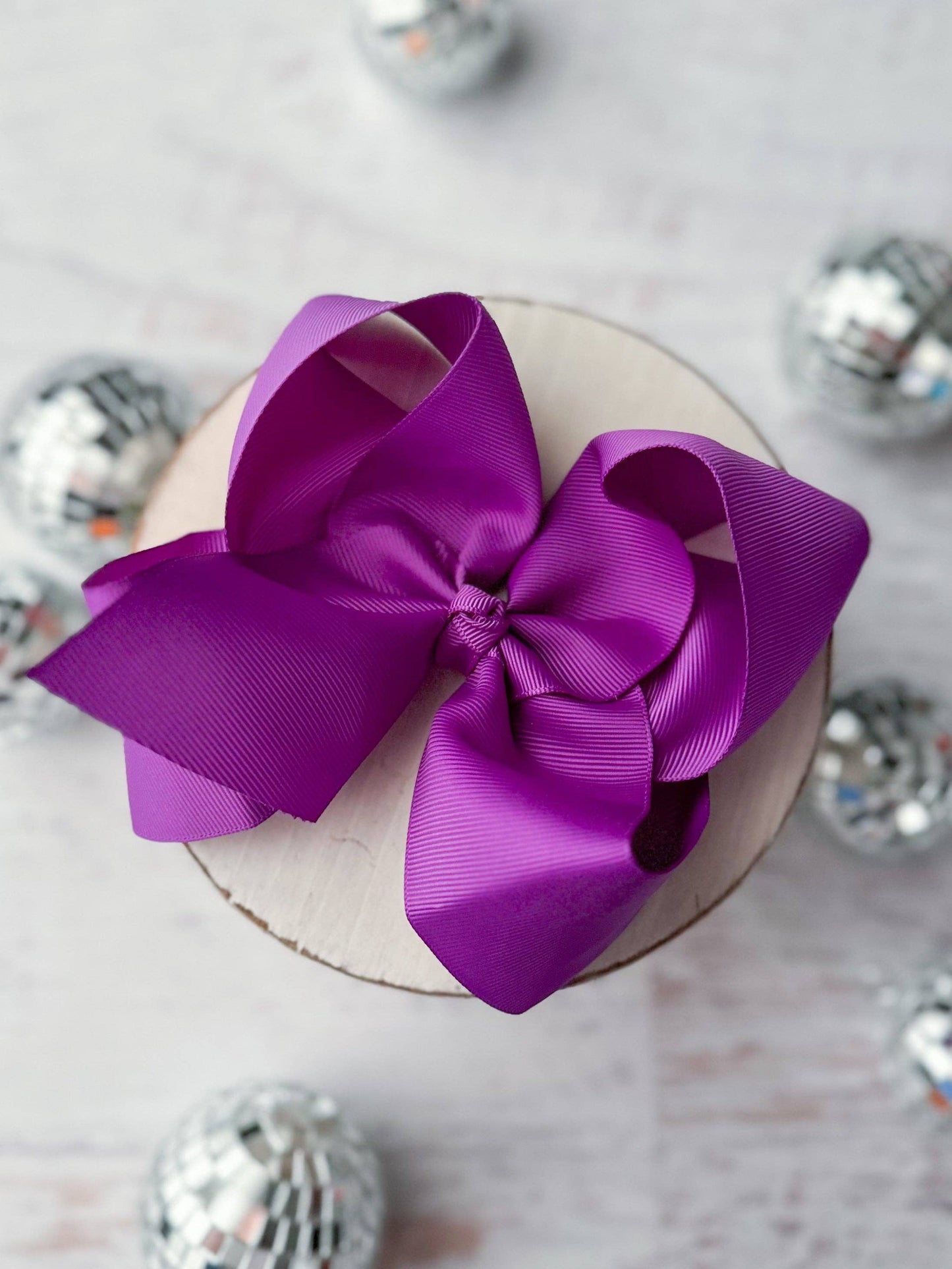 Oversize Grosgrain Hair Bow