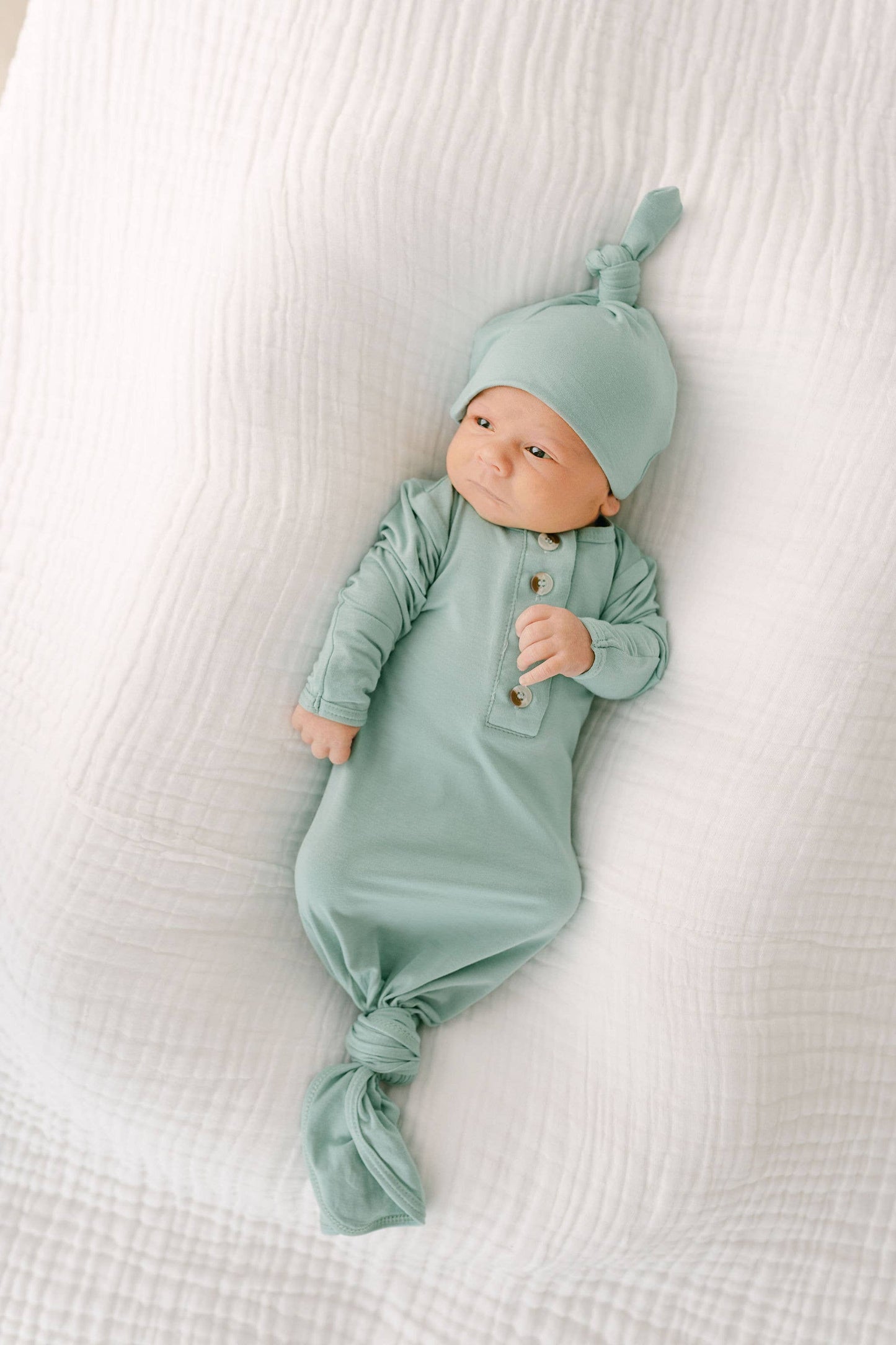 Baby Gown & Hat Set