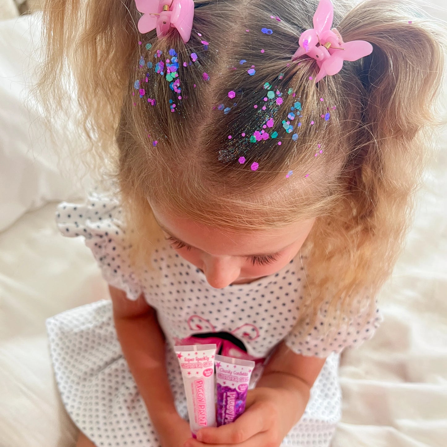 Chunky Confetti Glitter Gel - Neon Purple