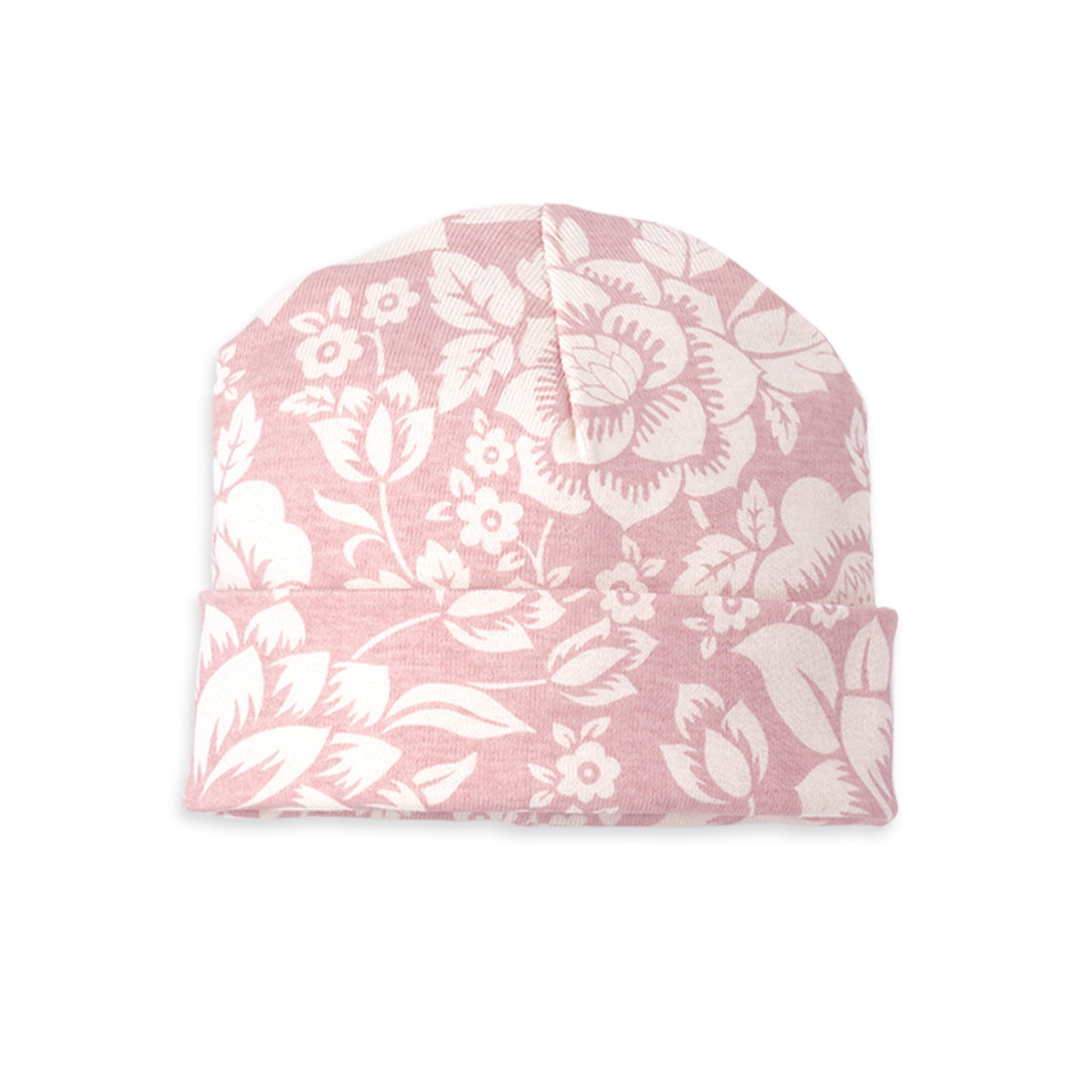 Baby Hat Cotton Vintage Rose
